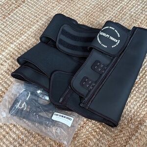 Black Waist Trainer Belt